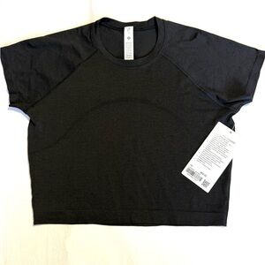 Lululemon Swiftly Tech Cropped Short Sleeve 2.0 Sz 10 NWT Athleisure Activewear